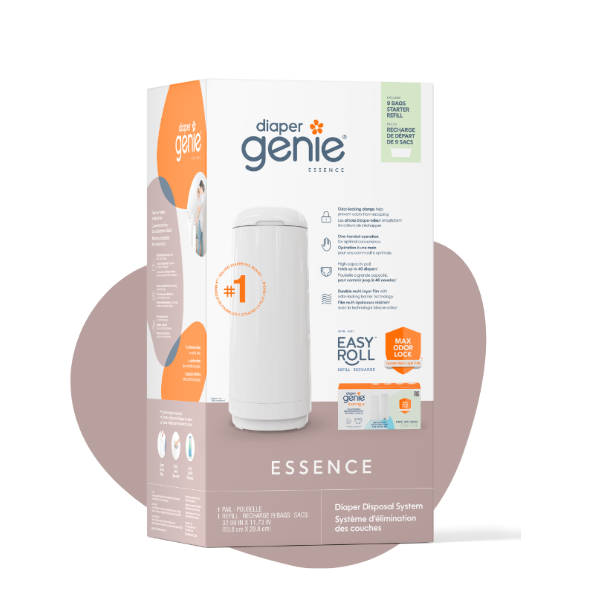 Diaper Genie® Essence Pail – diapergenie