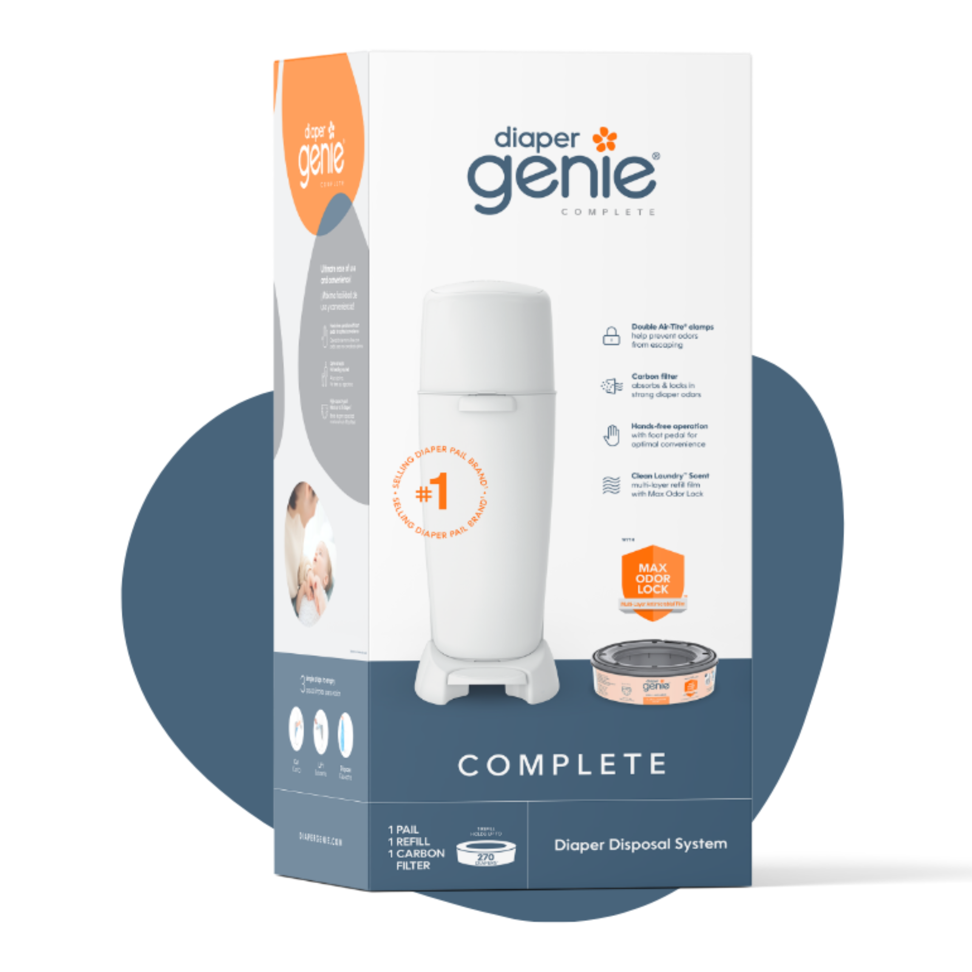 Diaper Genie® Complete Pail – diapergenie - Main Image