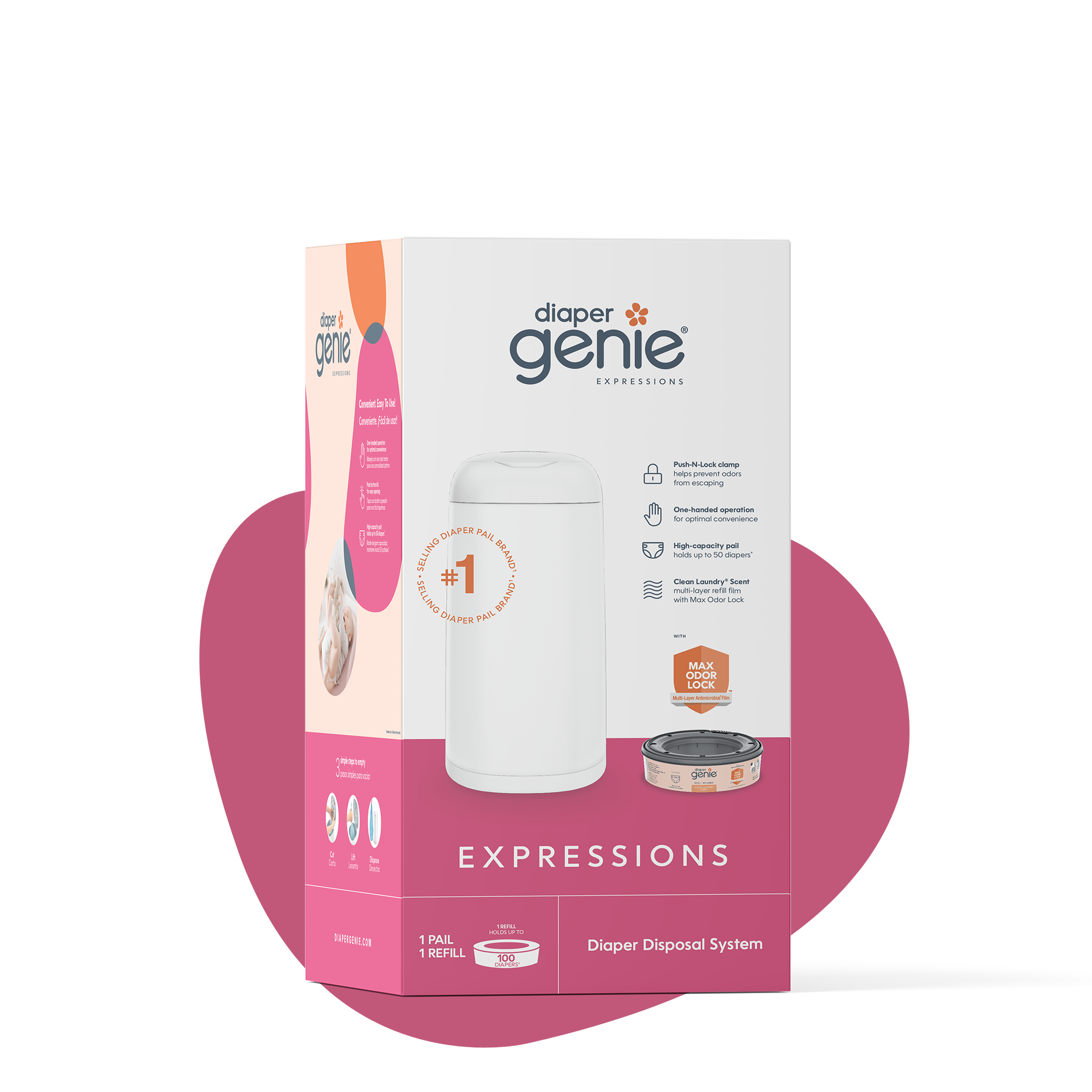 Diaper Genie® Expressions Pail diapergenie