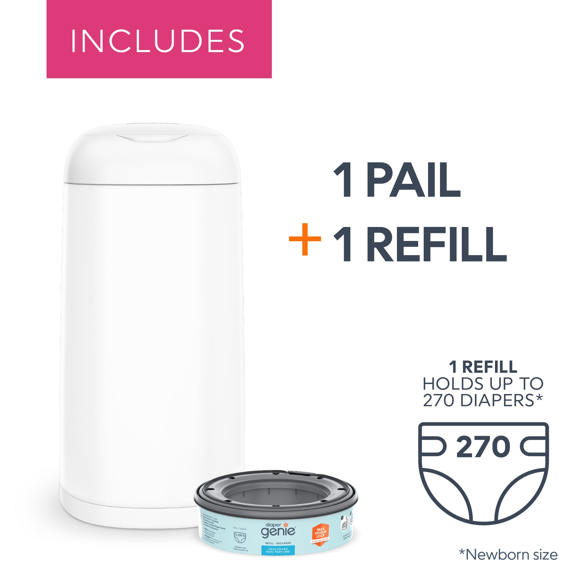 Diaper Genie® Expressions Pail diapergenie