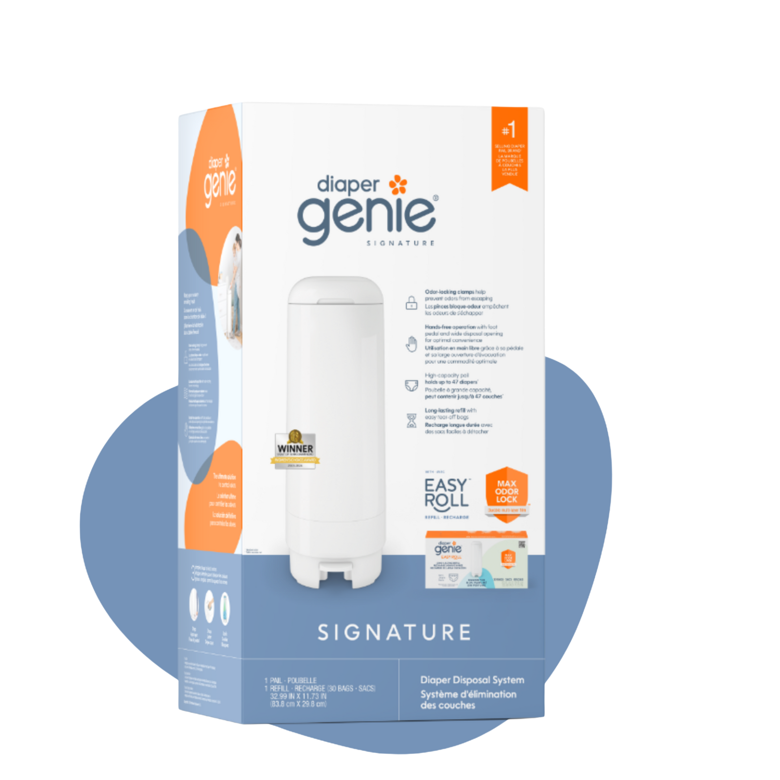 Diaper Pail Ultimate Odour Control Diaper Genie® diapergenie