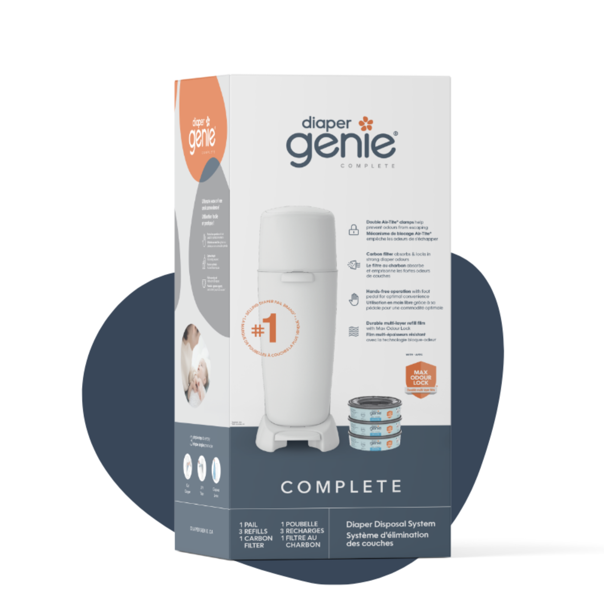 Diaper Genie® Complete Starter Set Pail – diapergenie